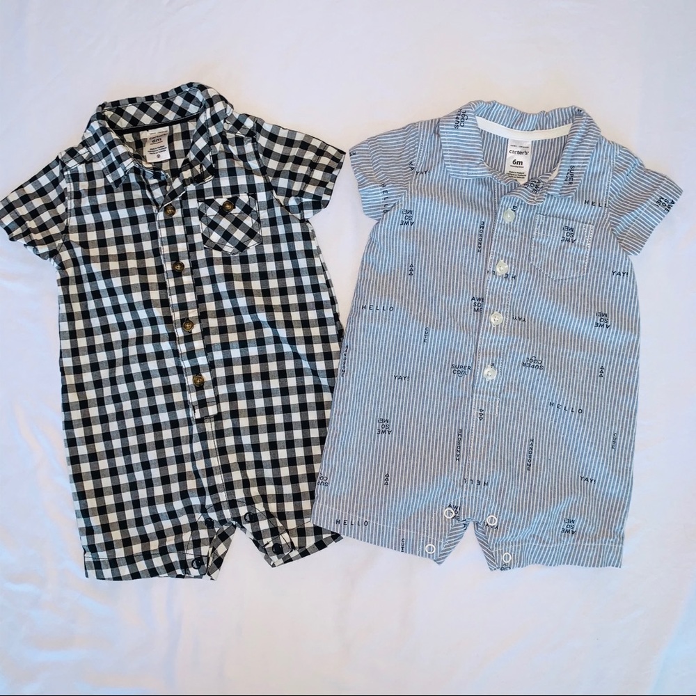 Carter’s | 6 Months Baby Boy Rompers